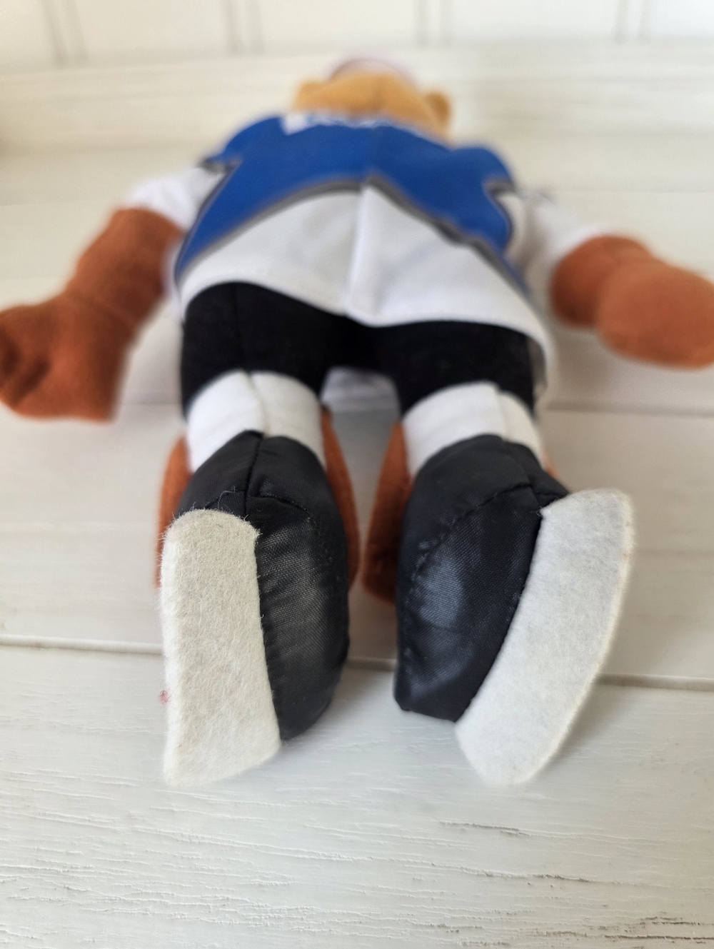 Mcdonalds 1995 The Muppets Fozzie Bear NHL Hockey Plush Stuffed Animal Toy 12" - Picture 9 of 12